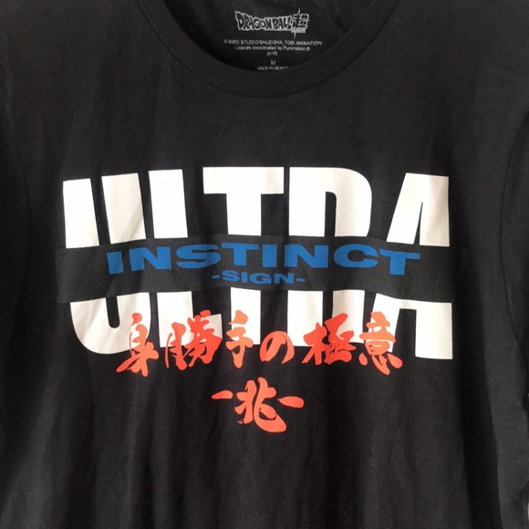 Dragon Ball Z Mens Goku Super Characters T-Shirt  size medium - Picture 3 of 12